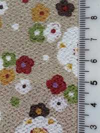 KKP2338-DHM-103 Futako 絲縐多色印花[布料] 小紋工房(宇仁纖維) 更多照片