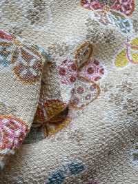 KKP2338-DHM-104 絲縐Chirimen®[布料] 小紋工房(宇仁纖維) 更多照片