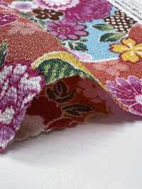 KKP2338-DHM-102 絲縐Chirimen®[布料] 小紋工房(宇仁纖維) 更多照片