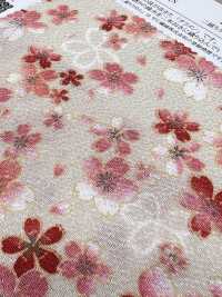 KKP2338-DHM-83 Futako 絲縐多色印花[布料] 小紋工房(宇仁纖維) 更多照片