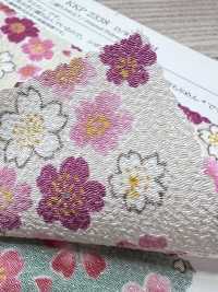 KKP2338-DHM-84 絲縐Chirimen®[布料] 小紋工房(宇仁纖維) 更多照片