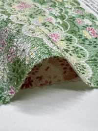 KKP2338-D-KUMONIHANA 二子絲縐雲與花[布料] 小紋工房(宇仁纖維) 更多照片