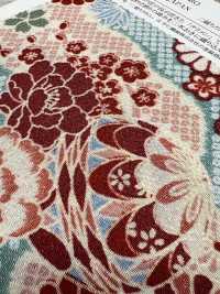 KKP2338-D-HANAZUKUSI 二子絲縐花[布料] 小紋工房(宇仁纖維) 更多照片