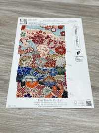 KKP2338-D-HANAZUKUSI 二子絲縐花[布料] 小紋工房(宇仁纖維) 更多照片