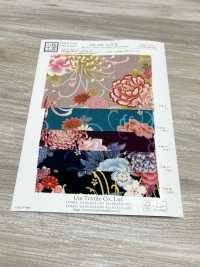 KKP2338-D-HANAMIYABI 二子絲縐花雅[布料] 小紋工房(宇仁纖維) 更多照片