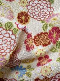 KKP2338-D-HANAKOMATI 二子絲縐花小町[布料] 小紋工房(宇仁纖維) 更多照片