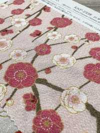 KKP2338-D-SIDAREUME 二子絲縐垂梅[布料] 小紋工房(宇仁纖維) 更多照片