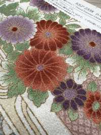 KKP2338-D-KIKUSUI 二子絲縐菊水[布料] 小紋工房(宇仁纖維) 更多照片