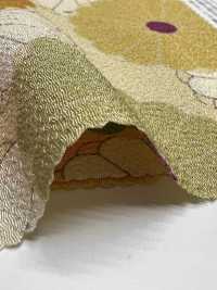 KKP2338-D-KIKUYUZEN 二子絲縐菊花友禪[布料] 小紋工房(宇仁纖維) 更多照片