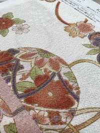 KKP2338-D-TEMARI 二越絲縐手鞠[布料] 小紋工房(宇仁纖維) 更多照片