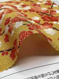 KKP2338-D-KOHARUUME 二子絲縐小春梅[布料] 小紋工房(宇仁纖維) 更多照片