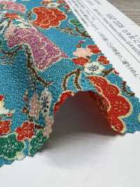 KKP2338-D-MATUNIUME 二子絲縐松梅[布料] 小紋工房(宇仁纖維) 更多照片