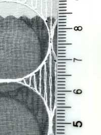 SLC8567 SLC 8567（圓形）真絲歐根紗蕾絲[布料] 古山 更多照片