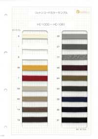 HC-1004 棉8條編織繩計[緞帶、帶、繩子] 無製造商名 更多照片