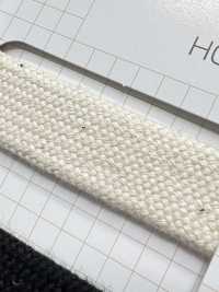 HC-1060 特粗扁棉線粗紋[緞帶、帶、繩子] 無製造商名 更多照片