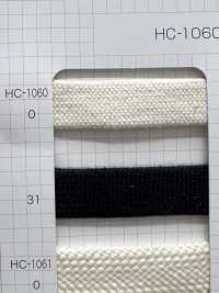 HC-1060 特粗扁棉線粗紋[緞帶、帶、繩子] 無製造商名 更多照片