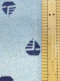 AP25501 丹寧布風格雙層紗布（圓卷）[布料] Cosmo Textile 更多照片