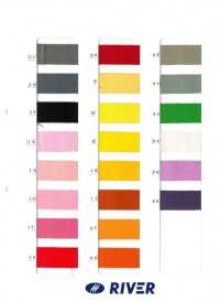 RA-1200 腈綸斜紋帶[緞帶、帶、繩子] RIVER 更多照片