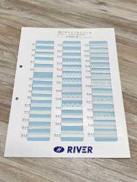 P6 R彈性系列[緞帶、帶、繩子] RIVER 更多照片