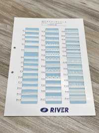 P16 R彈性系列[緞帶、帶、繩子] RIVER 更多照片