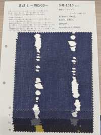 SR-1515 麻坯布x 靛藍流 PT[布料] 古山 更多照片