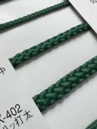 K-401 色織聚酯纖維繩子， 8股，中等粗細[緞帶、帶、繩子] RIVER 更多照片
