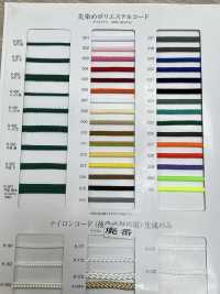 K-240 細色織聚酯纖維扁繩子[緞帶、帶、繩子] RIVER 更多照片