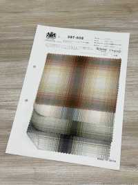 SBT-008 40/1 有機天絲™萊賽爾纖維斜紋格紋[布料] 桑村纖維 更多照片