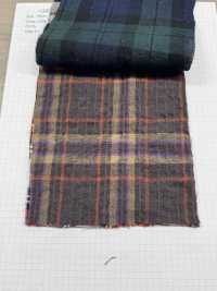 3866 亞麻人造格紋[布料] FINE TEXTILE 更多照片
