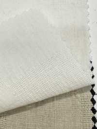 CHL-6341 麻巴拿馬方格紋[布料] 桑村纖維 更多照片