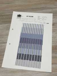 ST-9198 高密度平織條紋（嬰兒Ripstop格紋布精加工）[布料] 桑村纖維 更多照片