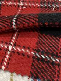 K-4028 起絨股斜紋格紋[布料] 桑村纖維 更多照片