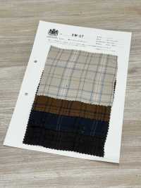 CW-17 棉絮縮水格紋[布料] 桑村纖維 更多照片