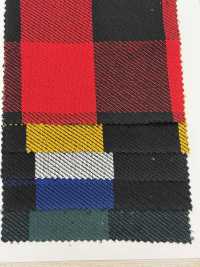 CH-6325 三股斜紋格紋[布料] 桑村纖維 更多照片