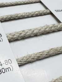 5504-33 麻系列圓繩八股[緞帶、帶、繩子] RIVER 更多照片