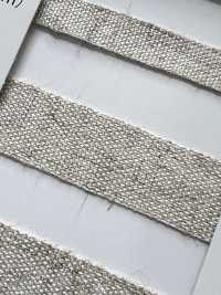 5504-10 麻系列平紋帶[緞帶、帶、繩子] RIVER 更多照片