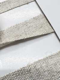 5504-10 麻系列平紋帶[緞帶、帶、繩子] RIVER 更多照片