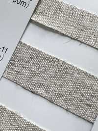 5504-11 麻系列平紋帶[緞帶、帶、繩子] RIVER 更多照片