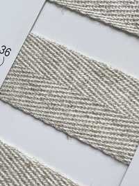 5504-36 麻系列斜紋帶[緞帶、帶、繩子] RIVER 更多照片