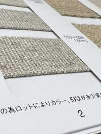 5504-75 麻系列編織帶邊帶[緞帶、帶、繩子] RIVER 更多照片