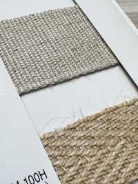 5504-76 麻系列編織帶邊帶[緞帶、帶、繩子] RIVER 更多照片