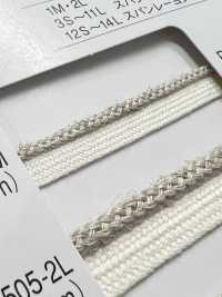 R-5505-1M 麻系列鑲邊帶[緞帶、帶、繩子] RIVER 更多照片