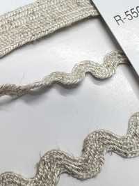 R-5505-21S 麻系列山徑花邊[緞帶、帶、繩子] RIVER 更多照片