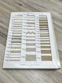 R-5505-27L 麻系列斜子帶[緞帶、帶、繩子] RIVER 更多照片