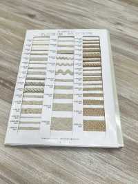 R-5505-29SS 麻系列八股繩子[緞帶、帶、繩子] RIVER 更多照片