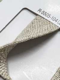 R5505-104 麻系列橡膠膠帶[緞帶、帶、繩子] RIVER 更多照片