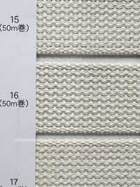 NO5502-16 厚織帶帶[緞帶、帶、繩子] RIVER 更多照片