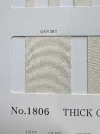 NO1805 中等厚度的棉質塔夫[緞帶、帶、繩子] RIVER 更多照片