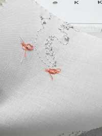 1026-647-1 60精紡細布刺繡鳥[布料] HOKKOH北高 更多照片