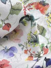 DP-5000-3 60精紡細布印花水彩花卉圖案[布料] HOKKOH北高 更多照片